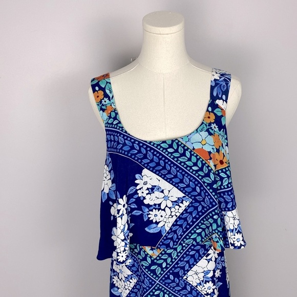 Maeve Tisana Blue Floral Dress size 8 - Picture 4 of 13